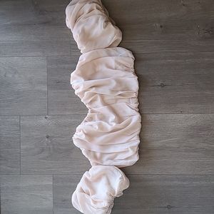 S Cropped Ruffled Blouse